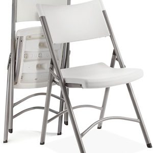 Plastic Folding Chair – Daily Rental